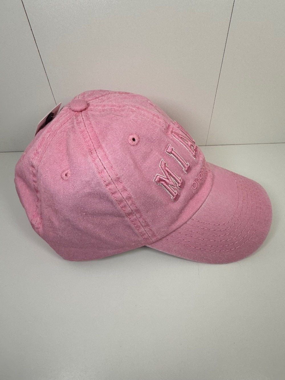 Robin Ruth Miami Baseball Cap, Adjustable OSFM - Pink - Picture 3 of 7